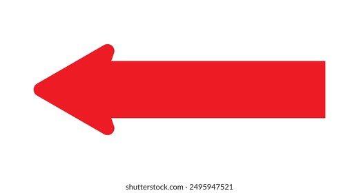 Arrow icon. flat style Arrow symbol. simple Arrow icon on a white background.