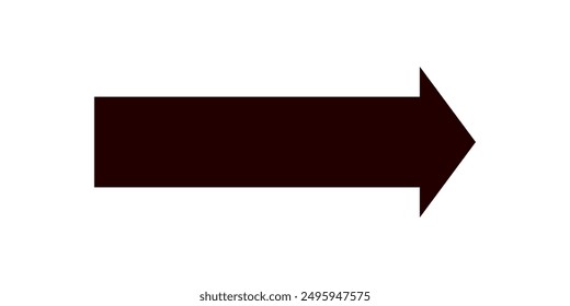 Arrow icon. flat style Arrow symbol. simple Arrow icon on a white background.