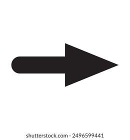 Arrow icon. flat style Arrow symbol. simple Arrow icon on a white background.