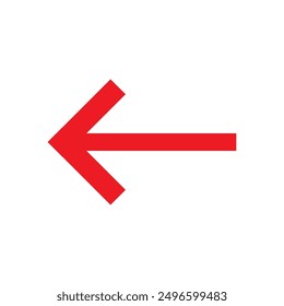 Arrow icon. flat style Arrow symbol. simple Arrow icon on a white background.