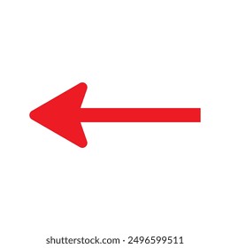 Arrow icon. flat style Arrow symbol. simple Arrow icon on a white background.