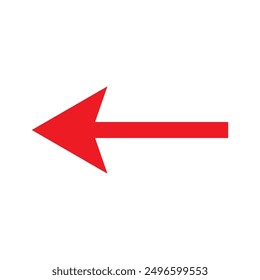 Arrow icon. flat style Arrow symbol. simple Arrow icon on a white background.