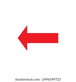 Arrow icon. flat style Arrow symbol. simple Arrow icon on a white background.