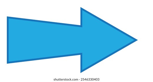 Arrow icon. flat style Arrow symbol. simple Arrow icon on a white background.
