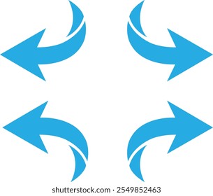 arrow icon. flat style. arrow icon for your web site design, logo, app, UI. arrow indicated the direction symbol. vector eps10