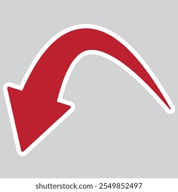 arrow icon. flat style. arrow icon for your web site design, logo, app, UI. arrow indicated the direction symbol. vector eps10