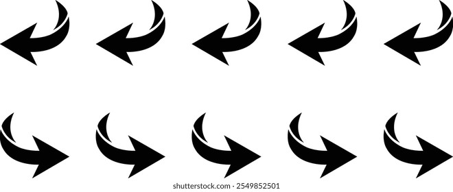 arrow icon. flat style. arrow icon for your web site design, logo, app, UI. arrow indicated the direction symbol. vector eps10