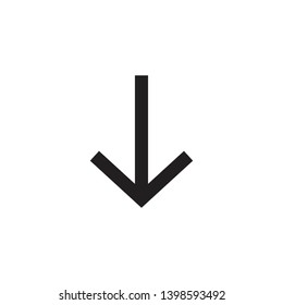 arrow icon flat trendy style