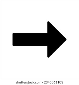 arrow Icon flat trendy style illustration on white background..eps