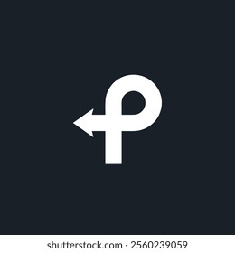 Arrow icon flat vector design