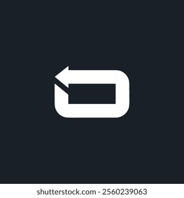 Arrow icon flat vector design