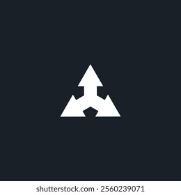 Arrow icon flat vector design