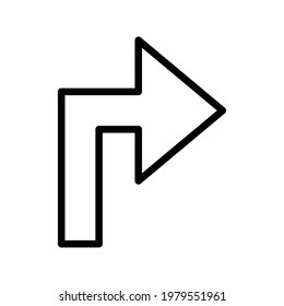 Diseño vectorial sin icono de flecha