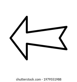 Arrow icon free vector design