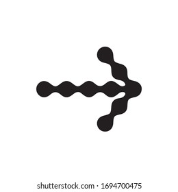 Icono de flecha para proyectos de diseño gráfico