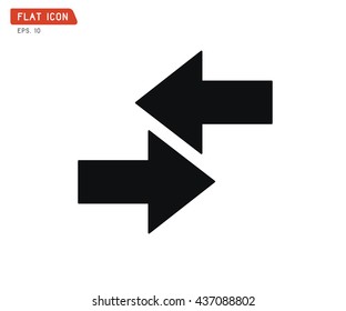 arrow Icon graphic, logo vector illustration
