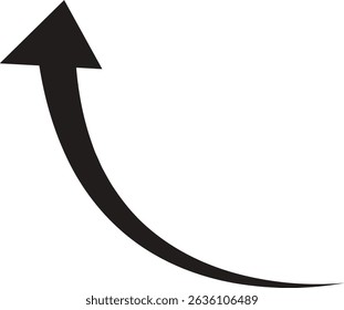 Ícone de seta. Seta de doodle de linha preta desenhada à mão, vetor de seta de curva. Desenho curvo pontilhado setas design isolado no fundo transparente. Forma de direção para Web e aplicativo.