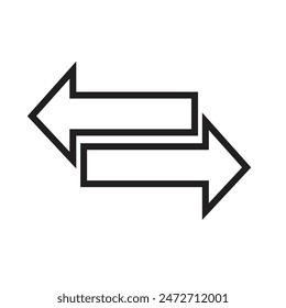 Arrow Icon, Ideal for Directional and Navigation Illustrations