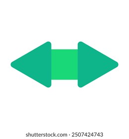 Icono de flecha ilustrado sobre fondo