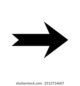 Arrow icon illustrated on background