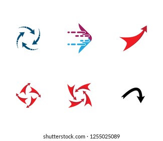 Arrow icon illustration