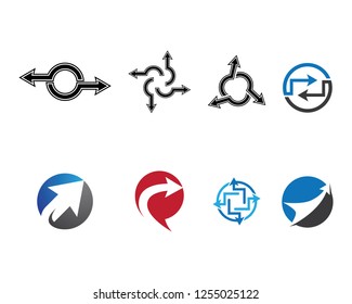 Arrow icon illustration