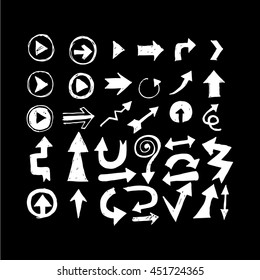 Arrow icon illustration design
