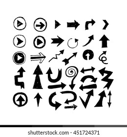 Arrow icon illustration design