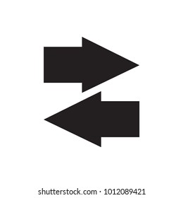 arrow icon illustration isolated vector sign symbol