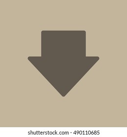 Arrow icon illustration isolated vector sign symbol