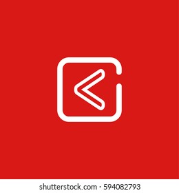 Arrow icon illustration isolated vector sign symbol