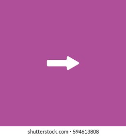 Arrow icon illustration isolated vector sign symbol