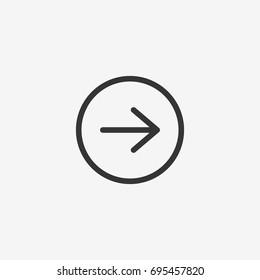 Arrow  icon illustration isolated vector sign symbol