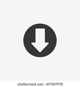Arrow  icon illustration isolated vector sign symbol