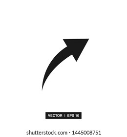 Arrow icon illustration vector abstract