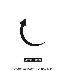 Arrow icon illustration vector abstract