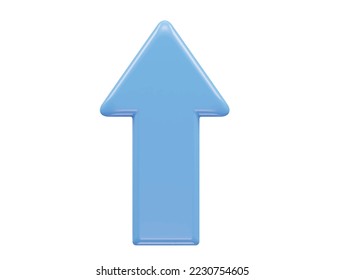 Arrow icon illustration vector render