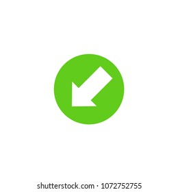 Arrow icon illustration vector symbol