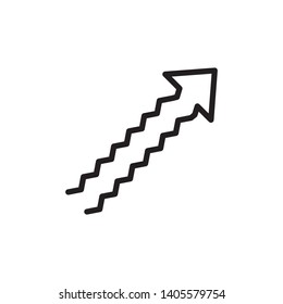 arrow icon illustration vector template