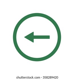    arrow   icon,  isolated. Flat  design.