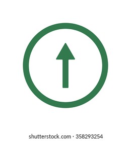    arrow   icon,  isolated. Flat  design.