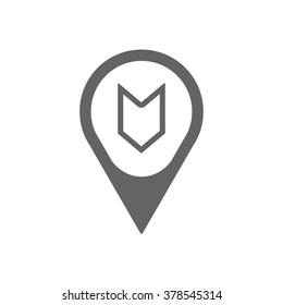   arrow   icon,  isolated. Flat  design.