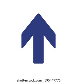  Arrow   icon,  isolated. Flat  design.