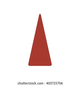 Arrow   icon,  isolated. Flat  design.