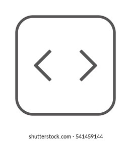  Arrow   icon,  isolated. Flat  design.
