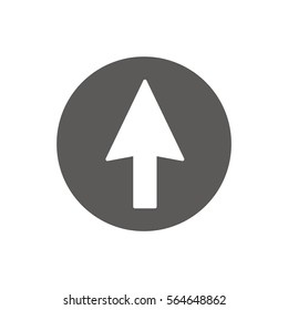  Arrow   icon, isolated. Flat design.