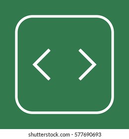  Arrow   icon,  isolated. Flat  design.