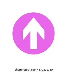  Arrow   icon, isolated. Flat design.