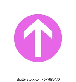  Arrow  icon, isolated. Flat design. 