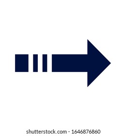 
Arrow icon isolated on white background. Simple illustration for your design, website, logo, business infographic, app, UI.  Eps 10 vector illustration.
